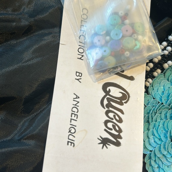 Vintage hand made Sequin and beaded jacket blazer size Large NWT - Picture 8 of 9